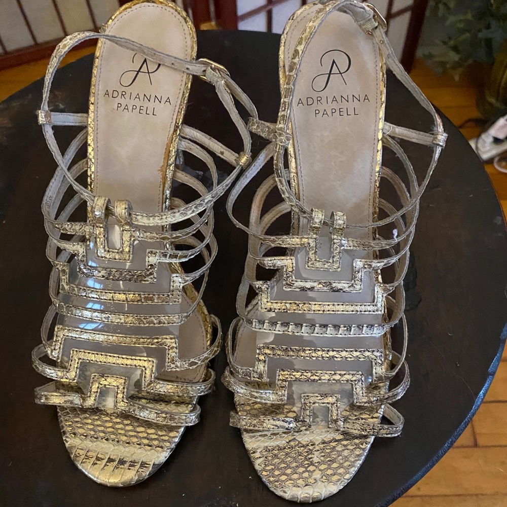 Adrianna Papell Snake Skin sandal